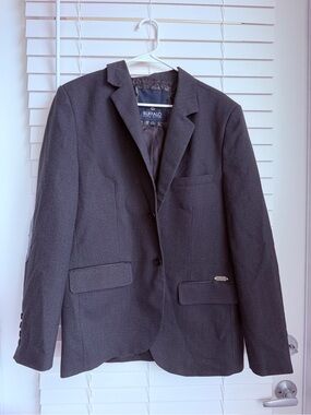Buffalo David Bitton Charcoal Gray Men's Sport Coat